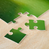Weißer und orange gestreifter Schmetterling Puzzle (Seite)