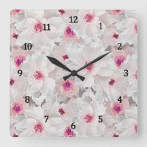 Weißer und rosafarbener Blumen