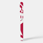 Weißer und roter Stern - Kontrastreich "Gott ist L Case-Mate iPhone Hülle (Rückseite / Links)