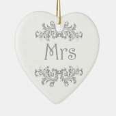 Weißer und schwarzer Herr u. Frau Gastgeschenk Keramik Ornament (Rechts)