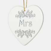 Weißer und schwarzer Herr u. Frau Gastgeschenk Keramik Ornament (Links)