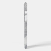 Weißer und schwarzer Marmor Case-Mate iPhone Hülle (Rückseite / Links)