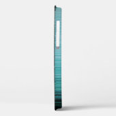 Weißer und schwarzer Metallstab Case-Mate iPhone Hülle (Rückseite / Links)