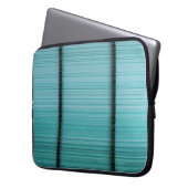 Weißer und schwarzer Metallstab Laptopschutzhülle (Vorderseite Links)