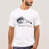 Weißer V-Hals mit FCFW-Logo T-Shirt (Vorderseite)