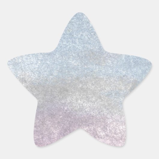 Weißer Vogel bei Sonnenuntergang am Strand Stern-Aufkleber (Vorderseite)