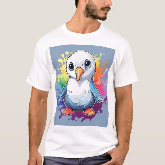 Weißer Vogel T-Shirt