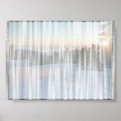 Weißer Vorhang #1 Poster (Vorne)