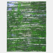 WEISSER WALD FLEECEDECKE (Vorderseite)