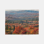 Weißer Wald | New Hampshire Fleecedecke (Vorderseite (Horizontal))