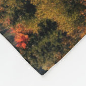 Weißer Wald | New Hampshire Fleecedecke (Ecke)