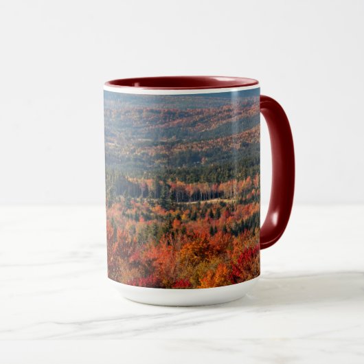 Weißer Wald | New Hampshire Tasse (VorderseiteRechts)