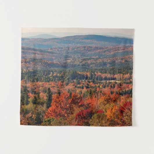 Weißer Wald | New Hampshire Wandteppich (Vorderseite (Horizontal))