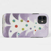 Weißer Weihnachtsbaum Case-Mate iPhone Hülle (Rückseite (Horizontal))