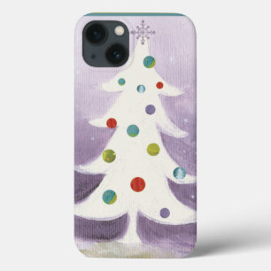 Weißer Weihnachtsbaum Case-Mate iPhone Hülle