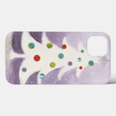 Weißer Weihnachtsbaum Case-Mate iPhone Hülle (Rückseite (Horizontal))