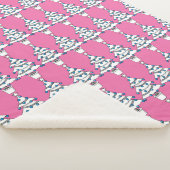 Weißer Weihnachtsbaum Sherpadecke (3/4)