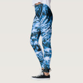 Weißer Weihnachtswald Leggings (Links)