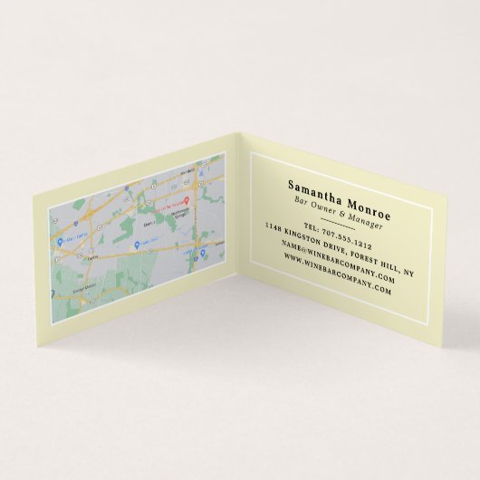 Weißer Wein & Trauben, Weinkeller/Weinkeller, Deta Visitenkarten (Innenseite)