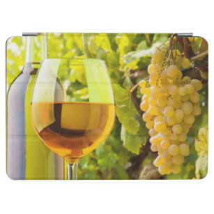 Weißer Wein und Trauben iPad Air Hülle