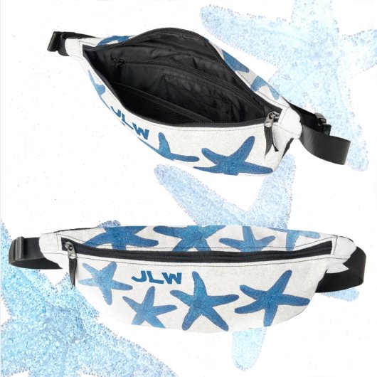 Weißer Weißer Seebarsch Bauchtasche