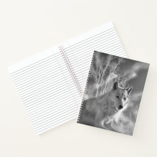 WEISSER WEISSER WALD NOTIZBLOCK (Innenseite)