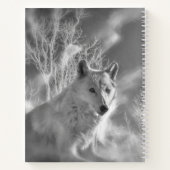 WEISSER WEISSER WALD NOTIZBLOCK (Rückseite)