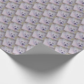 WEISSER WESTLICHER HIGHLAND TERRIER GESCHENKPAPIER (Ecke)