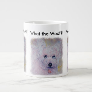 WEISSER WESTLICHER HIGHLAND TERRIER Jumbo-Tasse