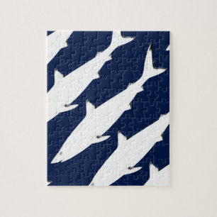 Weißer Wildhai - Meerestiere Puzzle