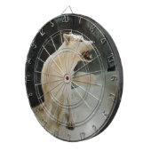 Weißer Wolf Dartscheibe (Vorderseite rechts)