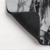 Weißer Wolf, ein Komanche-Leiter, c.1891-98 Mousepad (Ecke)