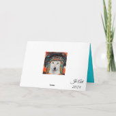 Weißer Wolf Karte (Rückseite)