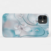Weißer Zauber Schmetterlinge Case-Mate Barely Ther iPhone Hülle (Rückseite (Horizontal))