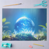 Weißes, 18-lb-Tissue Paper Seidenpapier (Basteln)