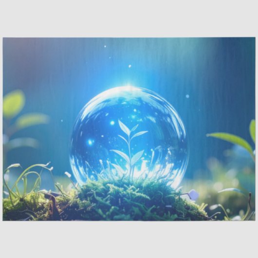 Weißes, 18-lb-Tissue Paper Seidenpapier (Vorderseite)