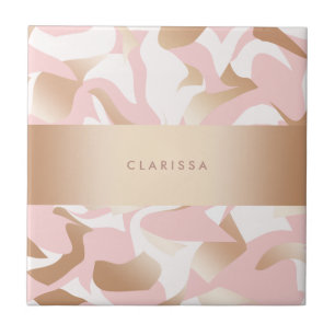 Weißes abstraktes Muster des eleganten modernen Fliese