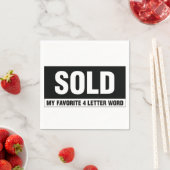 Weißes Anwesen Cocktailpapier Napkins Serviette (Beispiel)