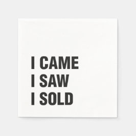 Weißes Anwesen Cocktailpapier Napkins Serviette