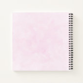 Weißes Apfelblütenfoto Notizblock (Rückseite)