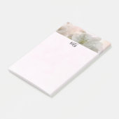 Weißes Apfelblütenfoto Post-it Klebezettel (angewinkelt)