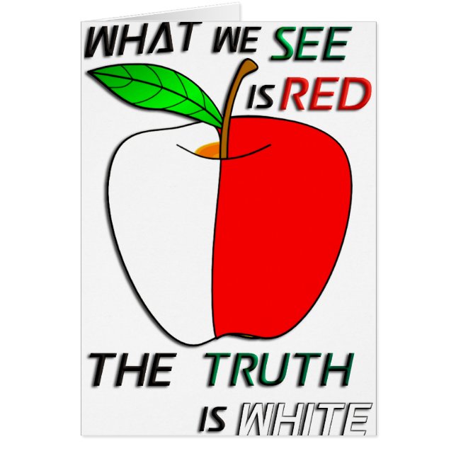 Weißes Apple (Vorne)