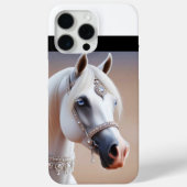 Weißes Arabianisches Pferd Case-Mate iPhone Hülle (Rückseite)
