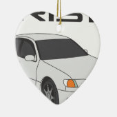 Weißes Aristo Keramikornament (Rechts)