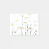 Weißes Ast-Aquarell Post-it Klebezettel (Vorderseite)