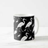 Weißes Auge Kaffeetasse (VorderseiteRechts)