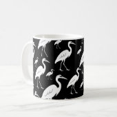 Weißes Auge Kaffeetasse (Vorderseite Links)