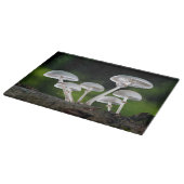 Weißes Austernpilz Schneidebrett (Ecke)