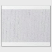 Weißes Backsteinmauer-Packpapier Geschenkpapier (Flach)