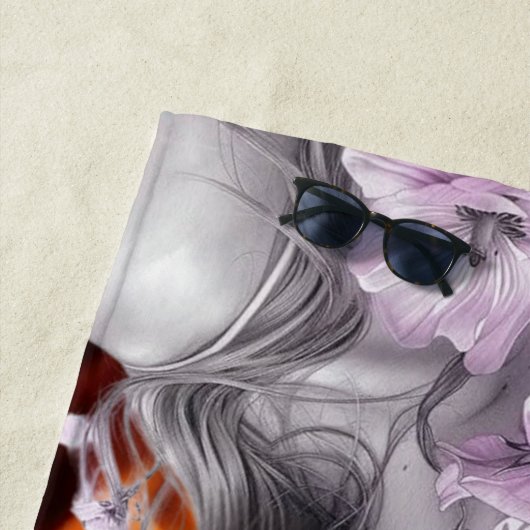 Weißes Badetuch (Beispiel)